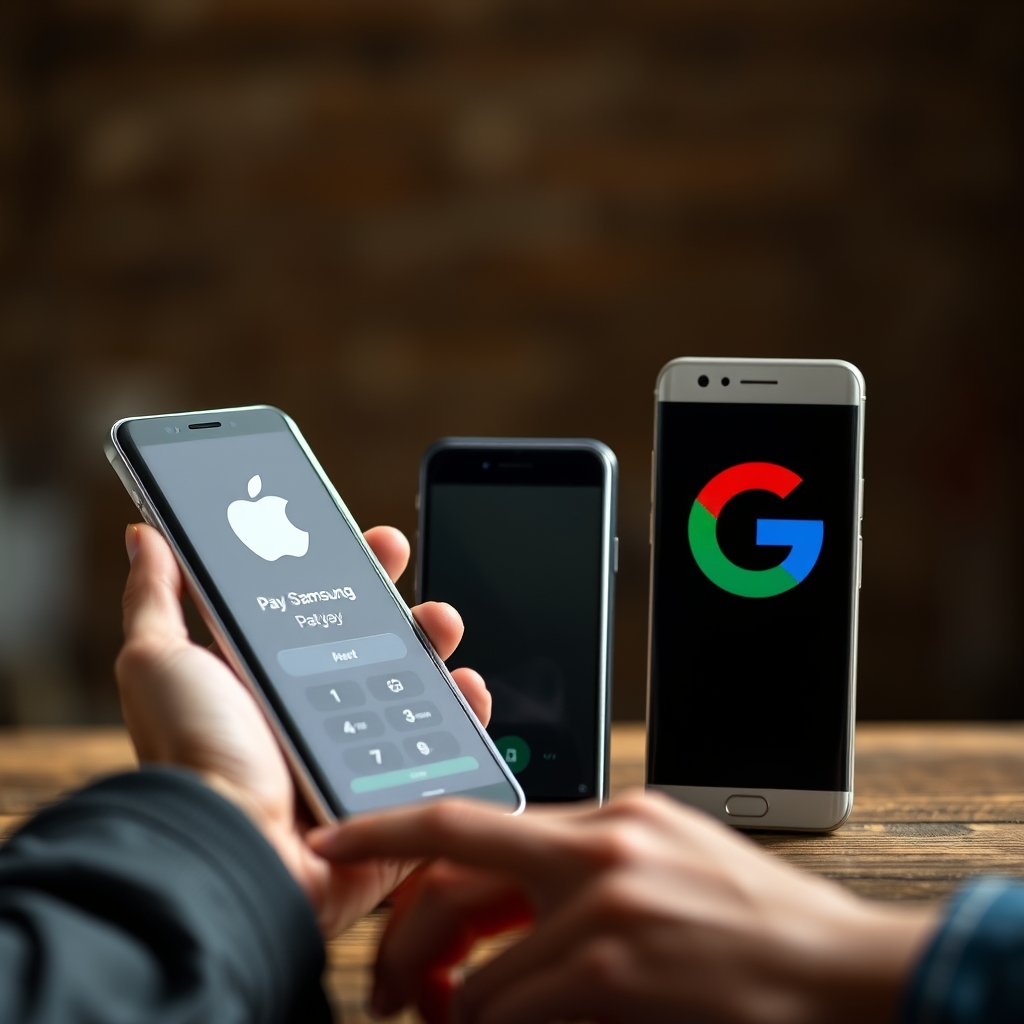 apple samsung google — Apple Pay vs Samsung Pay vs Google Pay