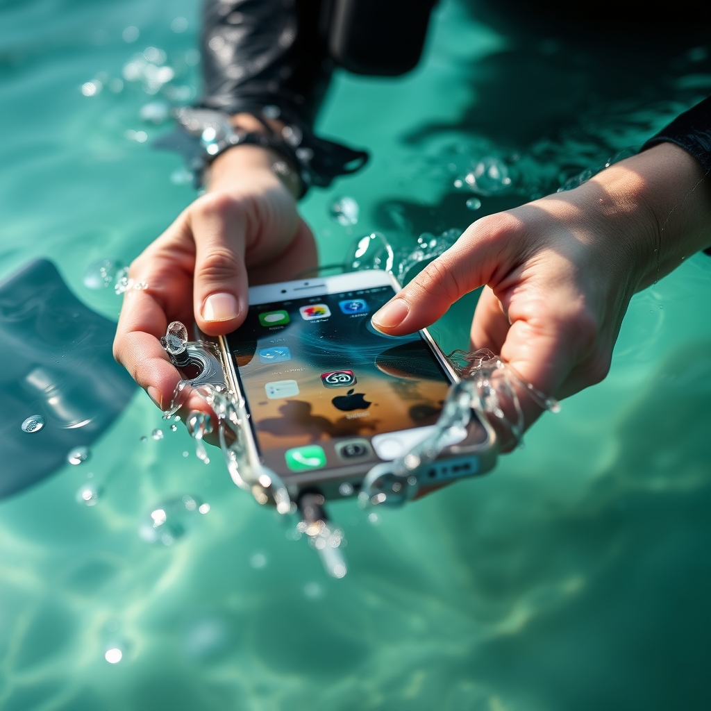 Comment récupérer données de l'iPhone tombé dans l'eau