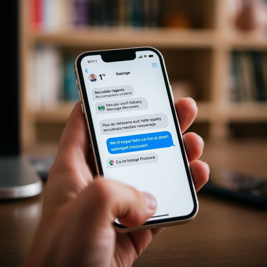 Comment récupérer iMessages supprimés iPhone