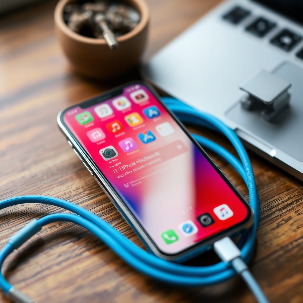 Comment réparer iPhone bloqué sur iTunes et câble USB