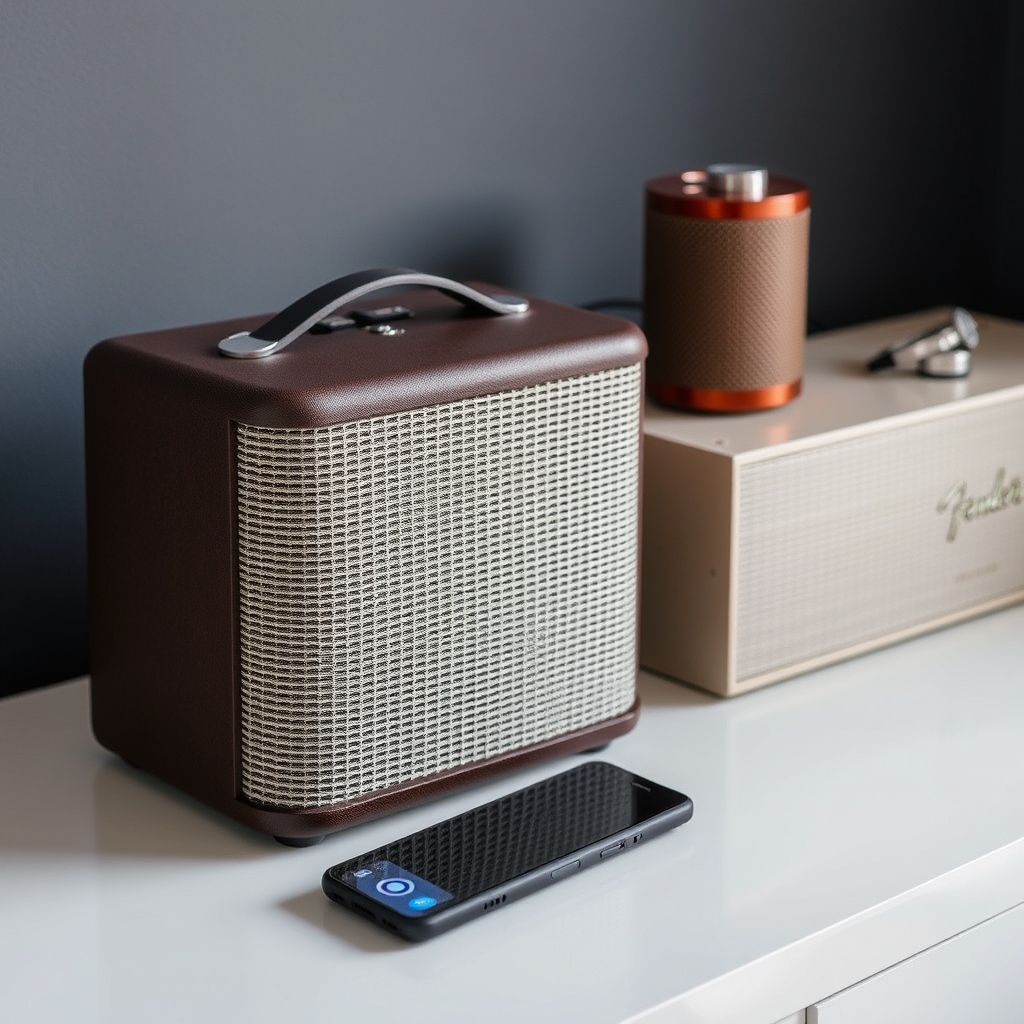découvrez les nouvelles enceintes bluetooth innovantes de fender, alliant design élégant et performances audio exception
