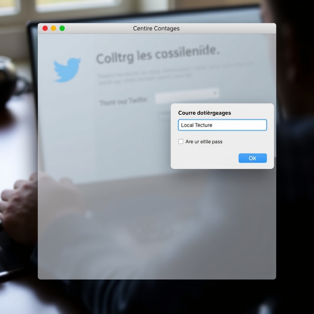 Générer un mot de passe spécifique pour Twitter sur Mac
