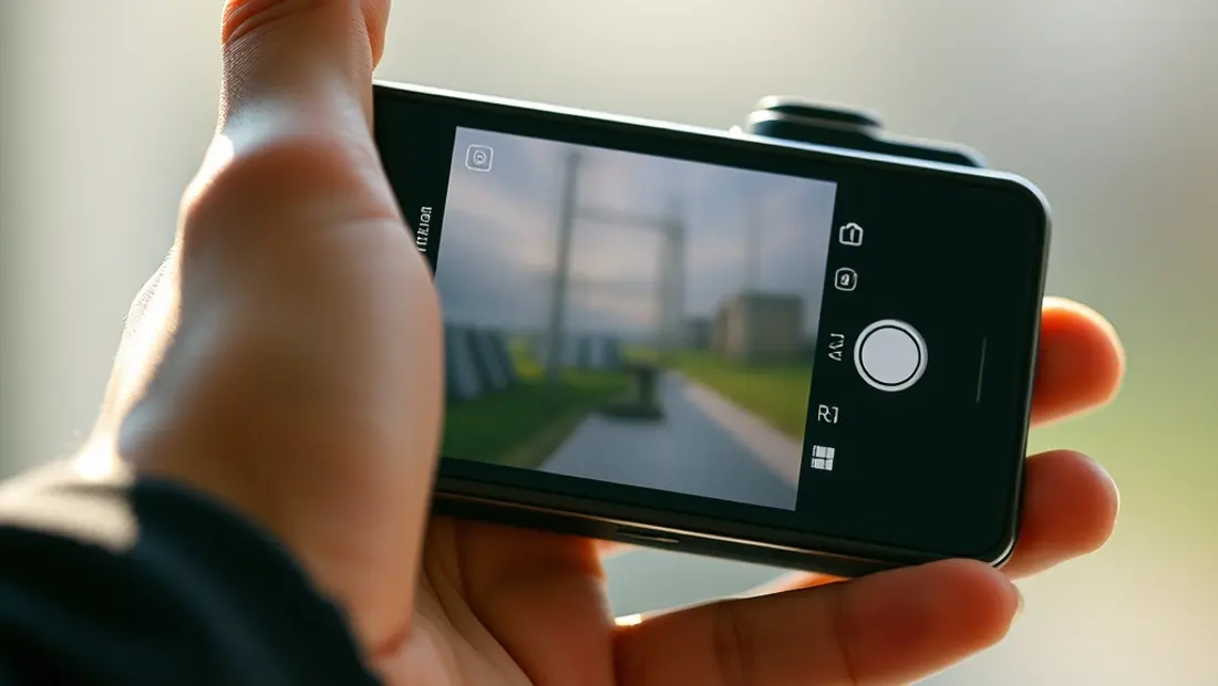 Une personne avec un smartphone Android