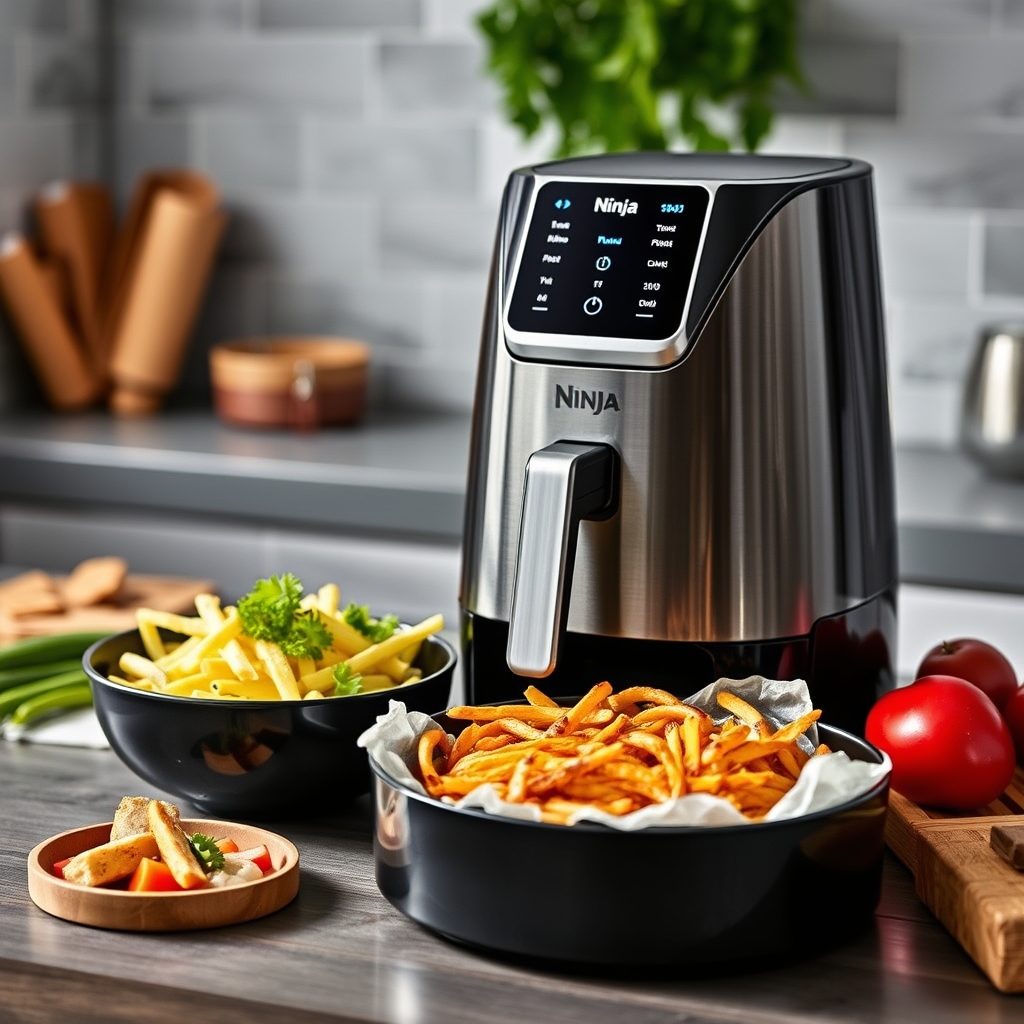 profitez du black friday avec le ninja foodi flex 10,4l airfryer : un multicuiseur puissant accompagné d'accessoires off