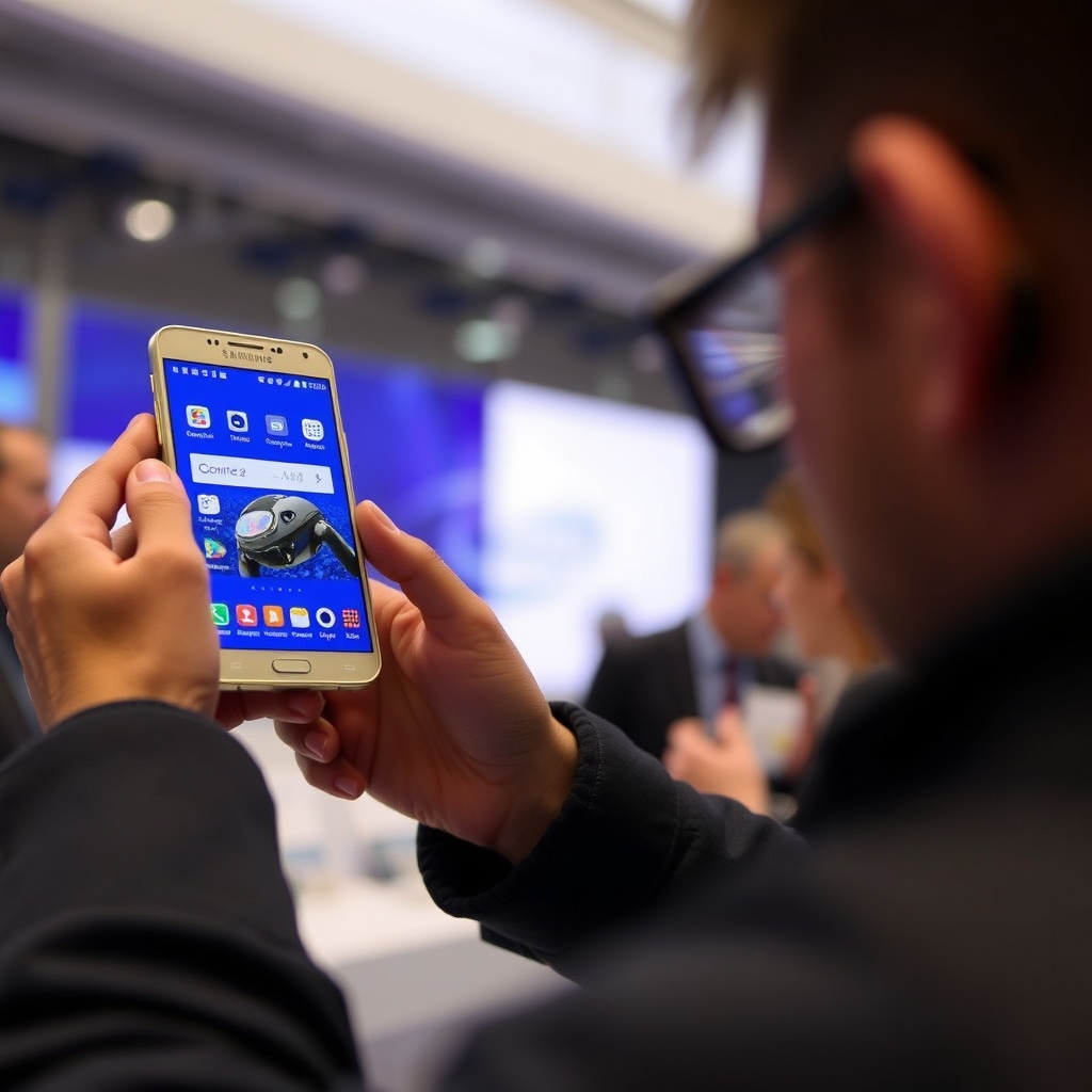 MWC 2017 : produits amusants introduits dans conférence Samsung