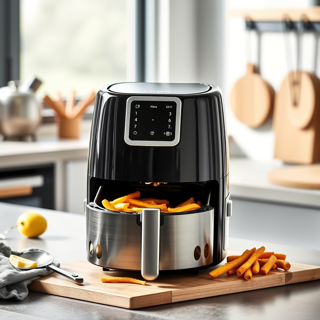 découvrez le airfryer ninja double stack xl à moitié prix ! profitez d'une cuisson saine et rapide avec ce friteuse à ai
