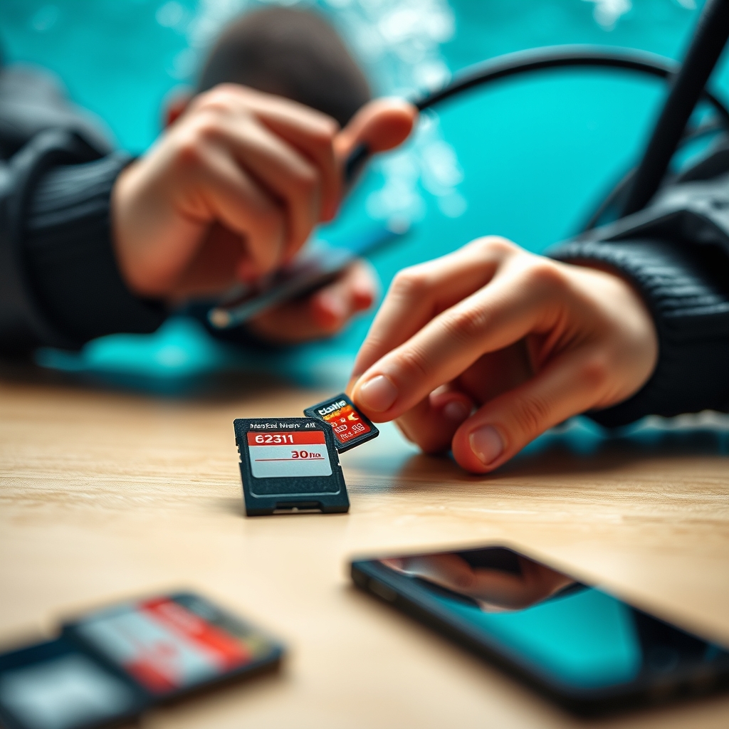 Récupération de données carte SD Android