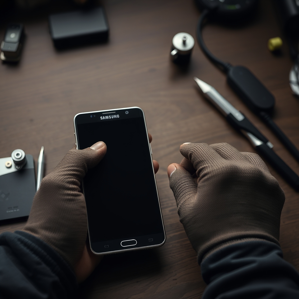 Réparer l'écran noir de Samsung