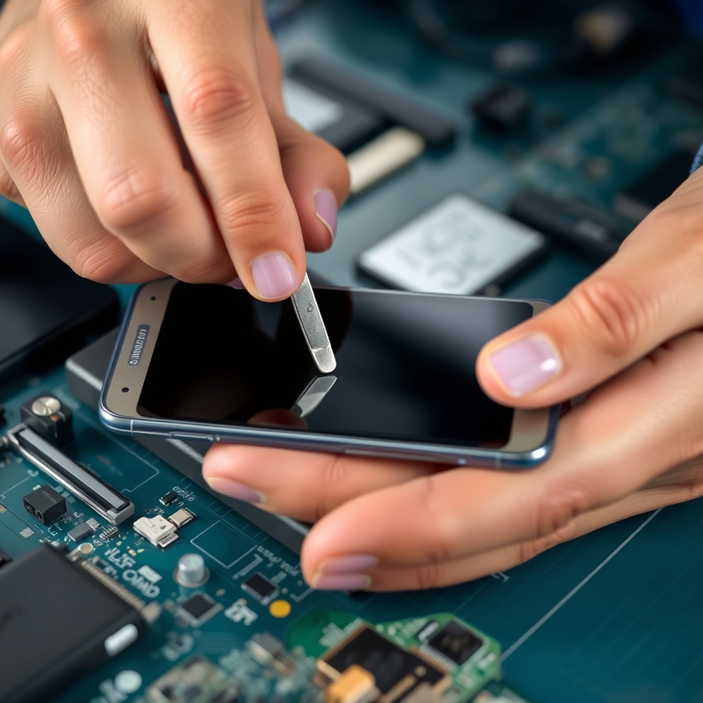 Réparer l'écran noir de Samsung