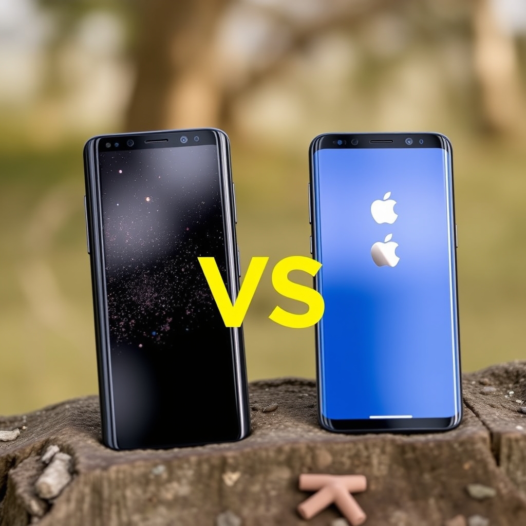 Samsung S8 VS iPhone 8: Le quel gagnera le premier spectable?