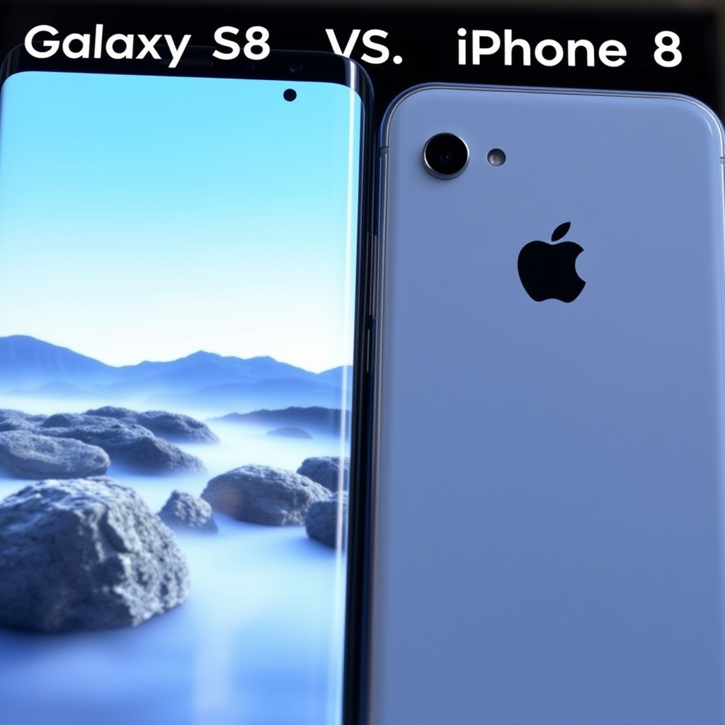 Samsung S8 VS iPhone 8: Le quel gagnera le premier spectable?