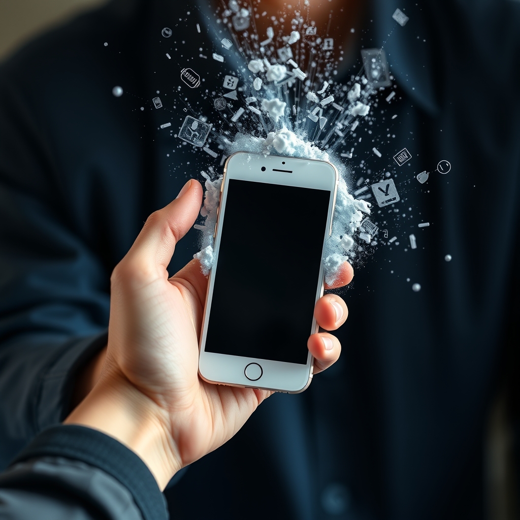 Smartphone explosion, comment récupérer données iPhone7